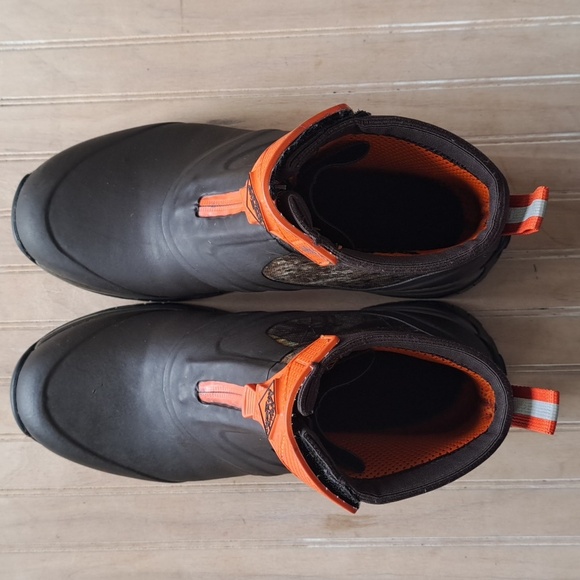 Muck Boot Men's Mossy Oak Breakup Country Apex Mid Zip Ankle Waterproof Boots - Picture 3 of 14